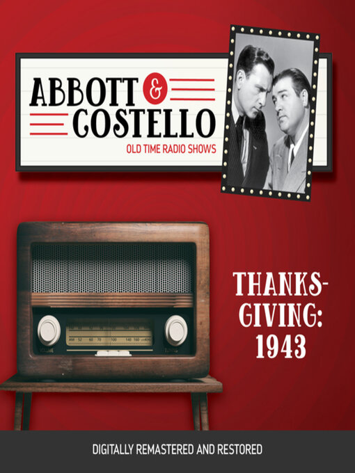 Title details for Abbott and Costello by Bud Abbott - Wait list
